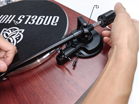 Install the counterweight