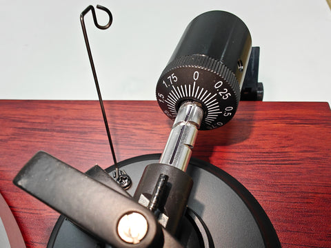 Balance the tonearm 01
