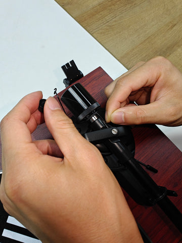 Balance the tonearm 03
