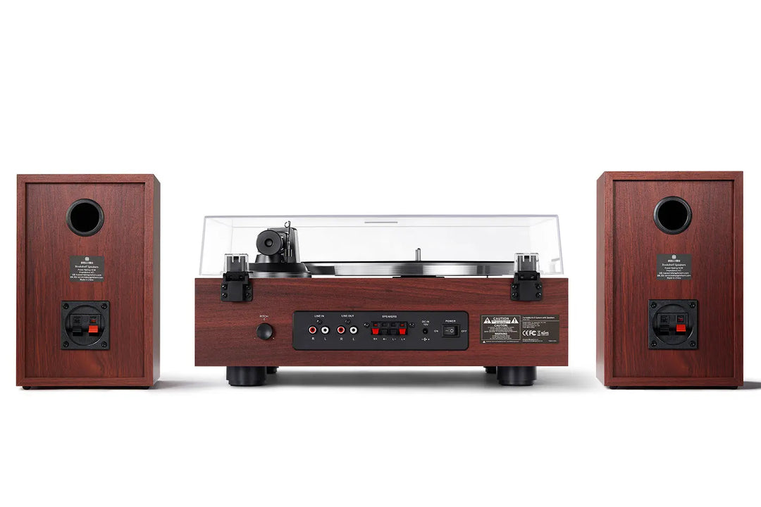 AngelsHornAngels Horn AH6 Turntable HiFi System - Premium Record Player with 