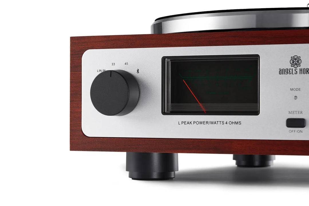 AngelsHornAngels Horn AH6 Turntable HiFi System - Premium Record Player with 