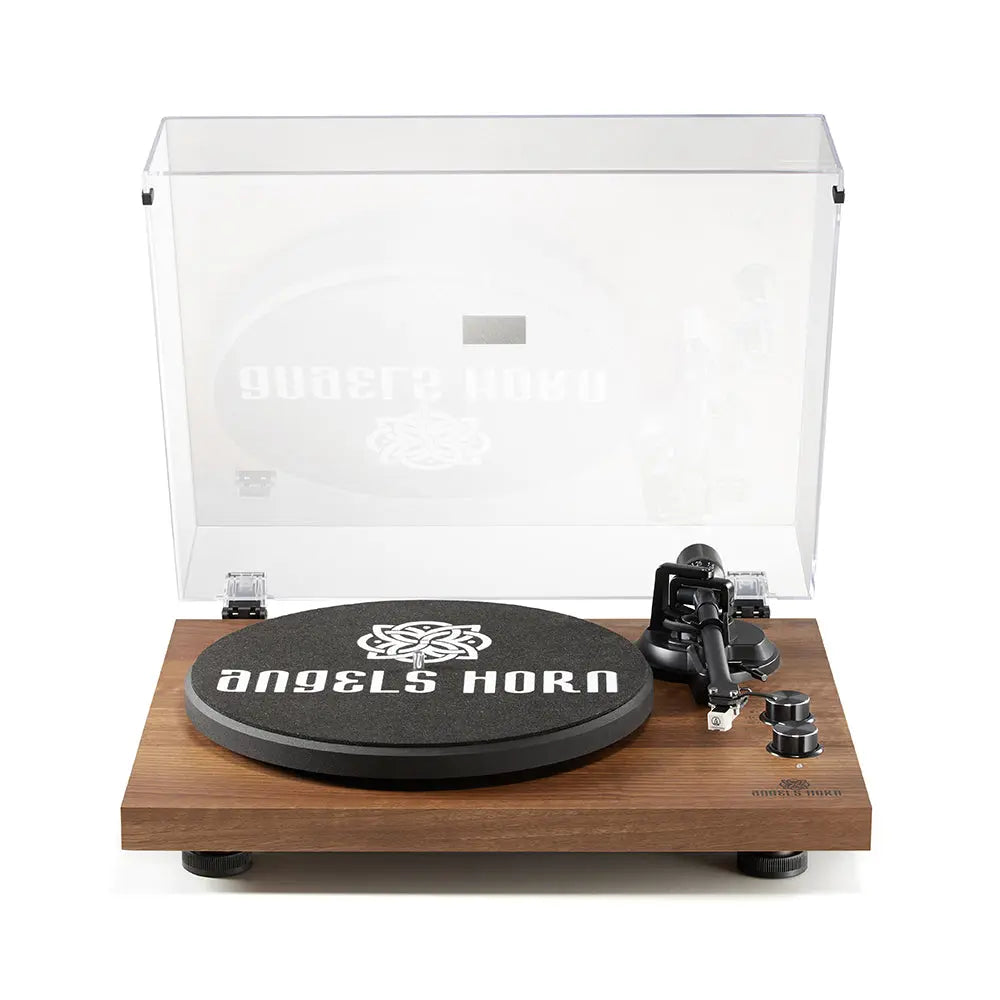 AngelsHornBluetooth Turntable with Speakers: Angels Horn H00501 Hi-Fi Experience