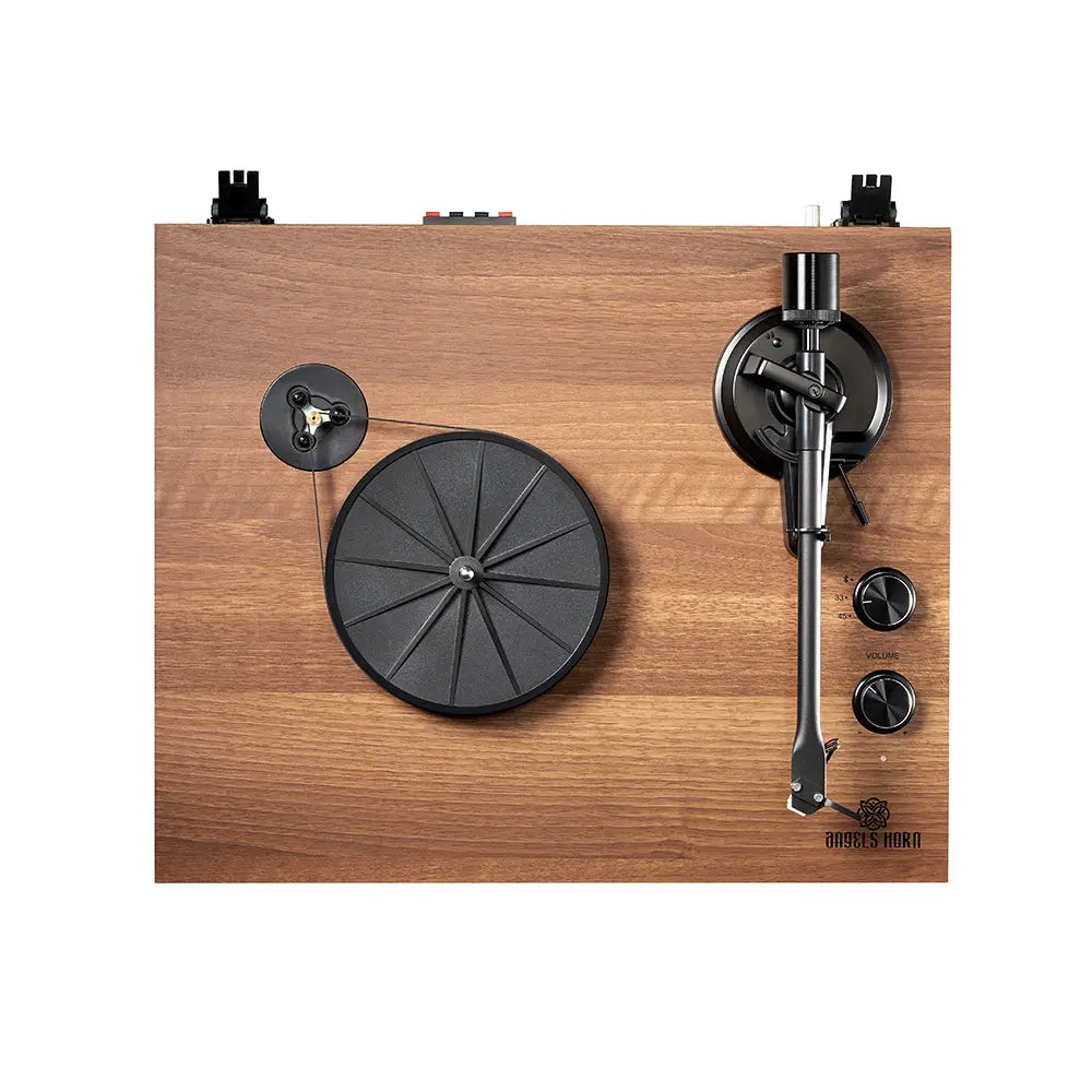 AngelsHornBluetooth Turntable with Speakers: Angels Horn H00501 Hi-Fi Experience