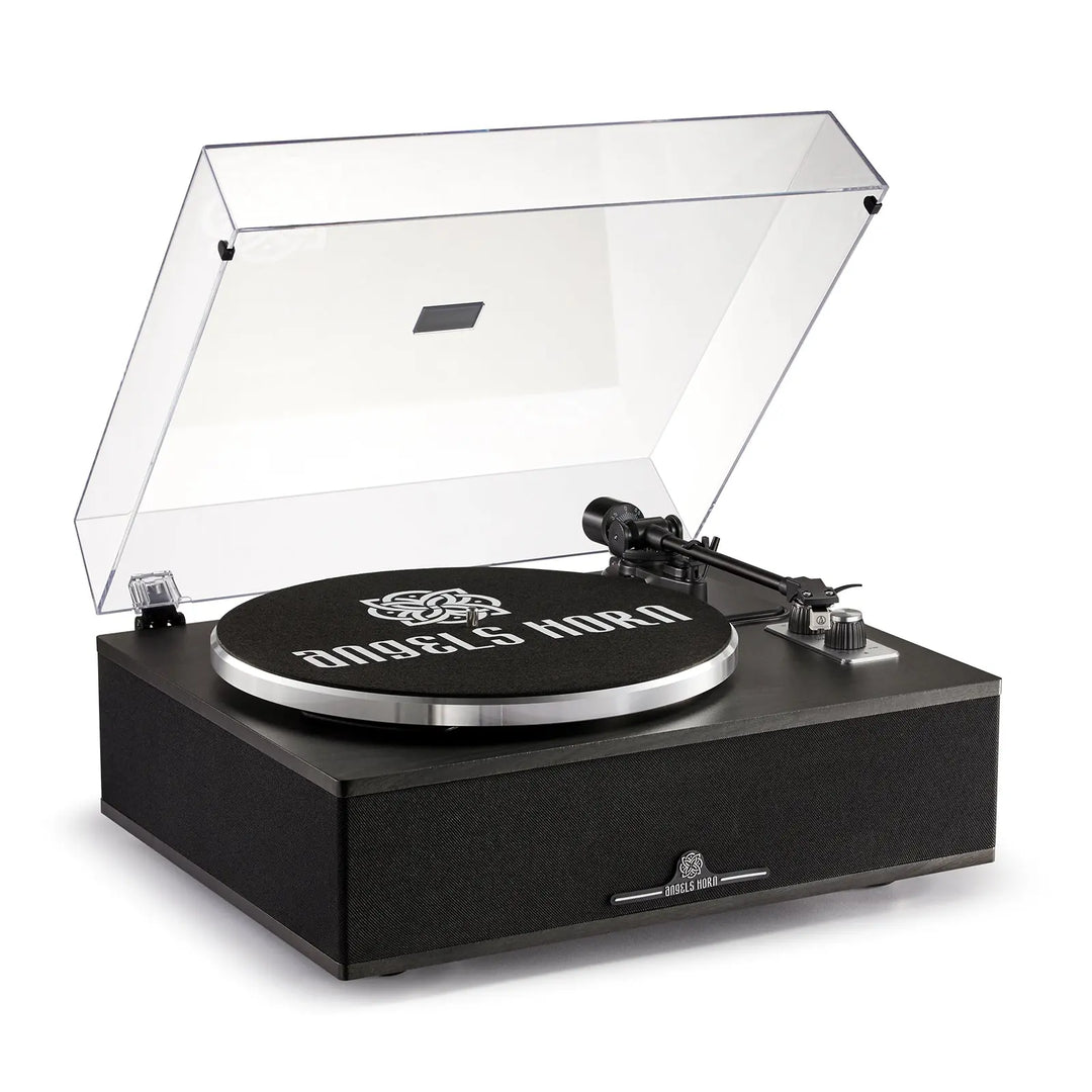AngelsHornAngels Horn H019: High-Quality Vintage Record Player for Audiophiles