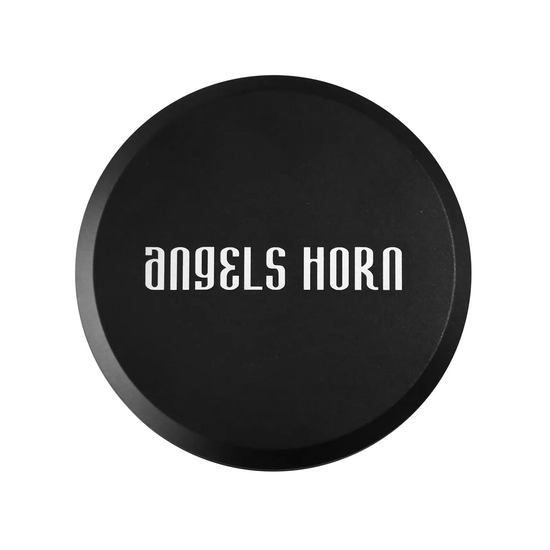 Angels Horn  HiFi Vinyl Record Weight Stabilizer High Mass 303 gram Aluminum LP Disc Turntable Accessory with Oxide plating layer and  Protective Leather Pad for Vibration Damping Angels Horn